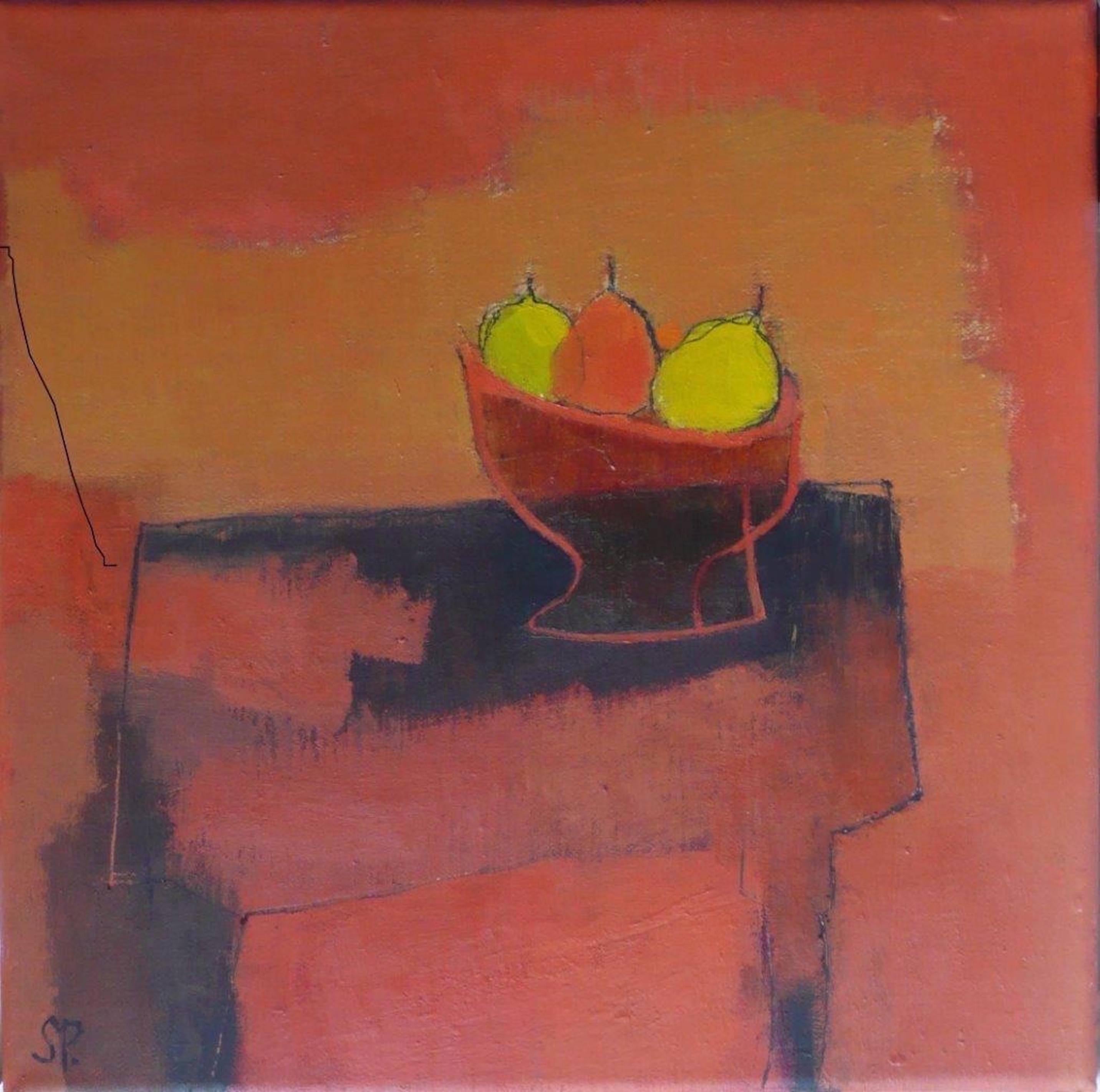 Sarah Picon Still-Life Painting - Harmonie Orange