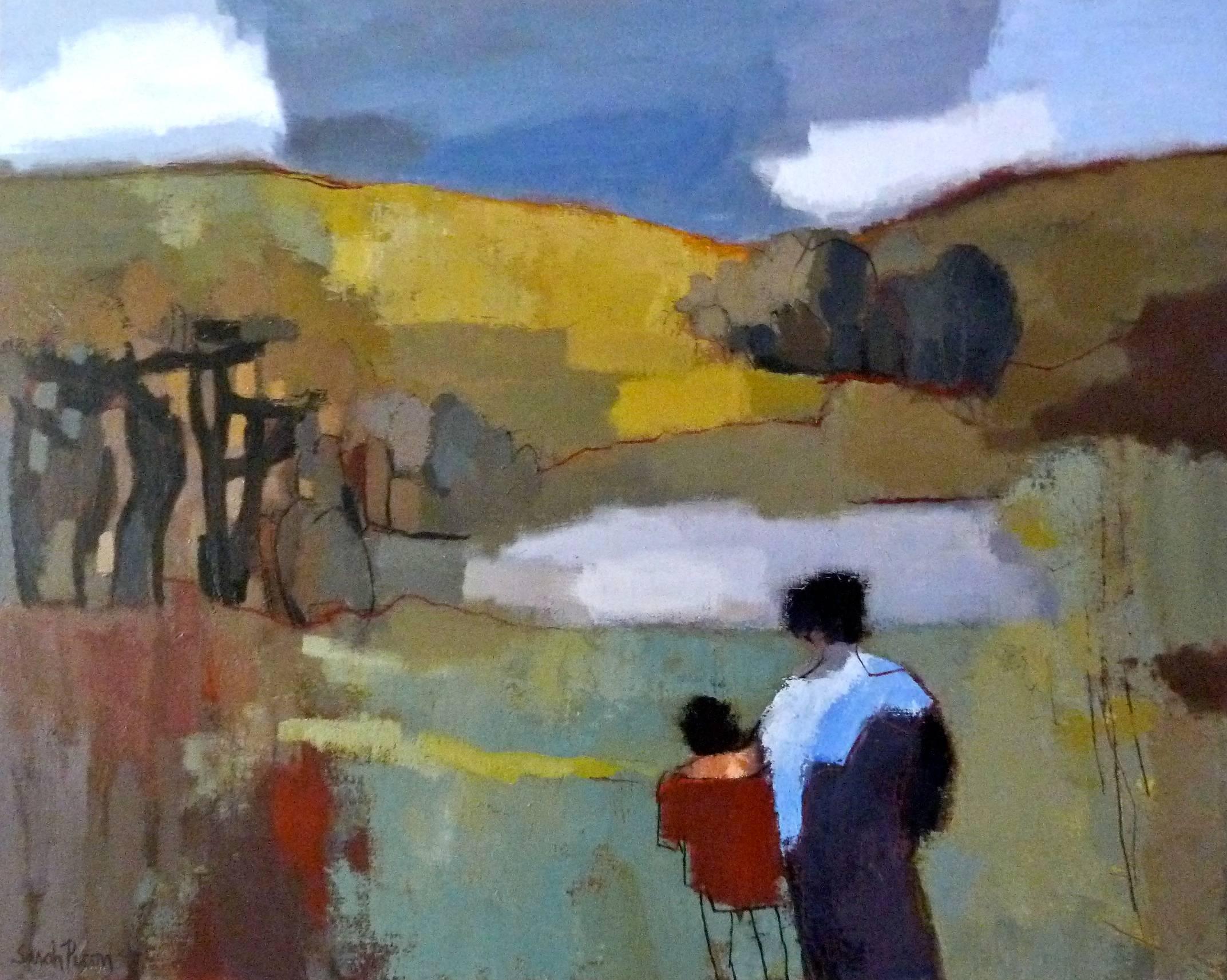 Sarah Picon Landscape Painting - Vers L'Étang