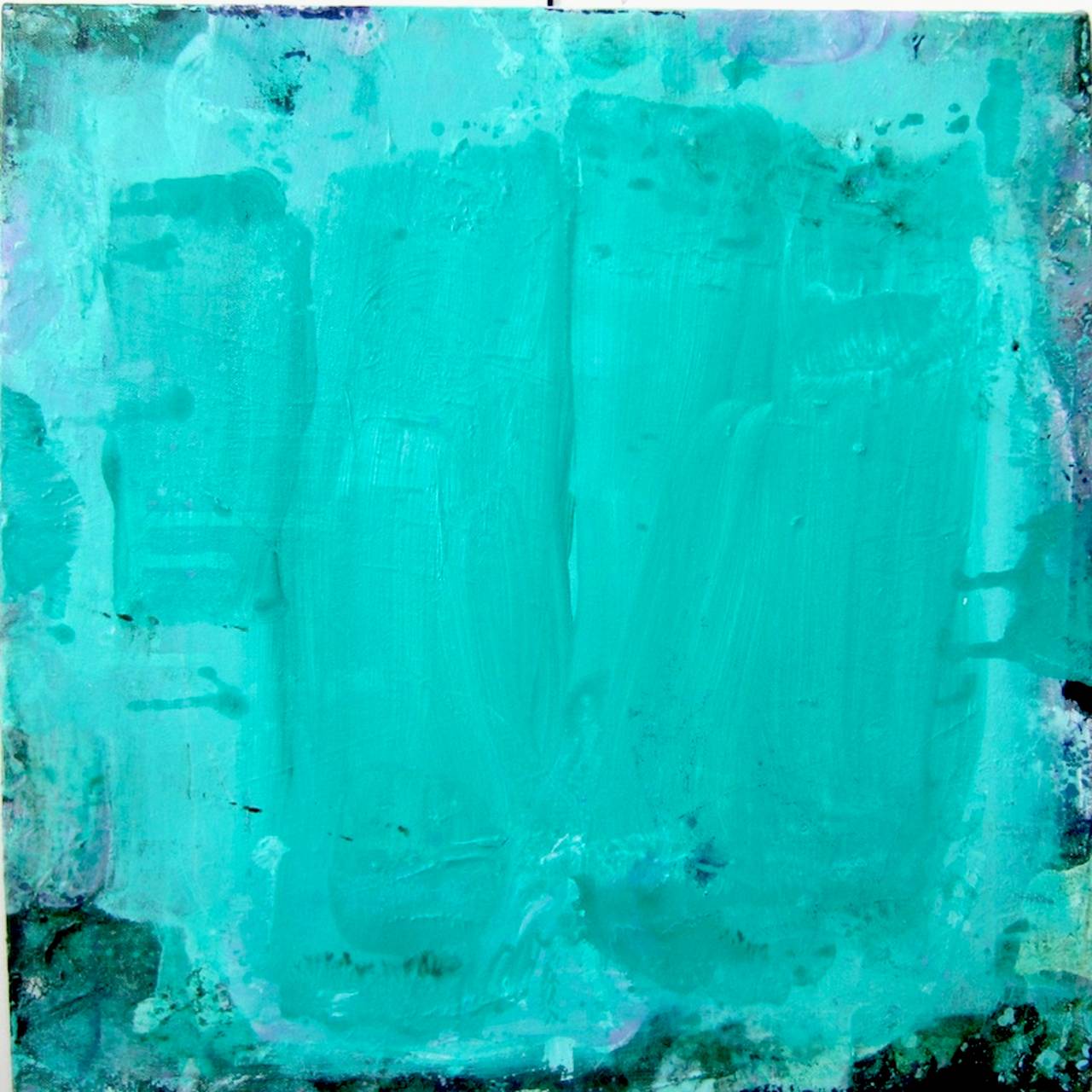 Lisa Fellerson Abstract Painting - Ports of Cool