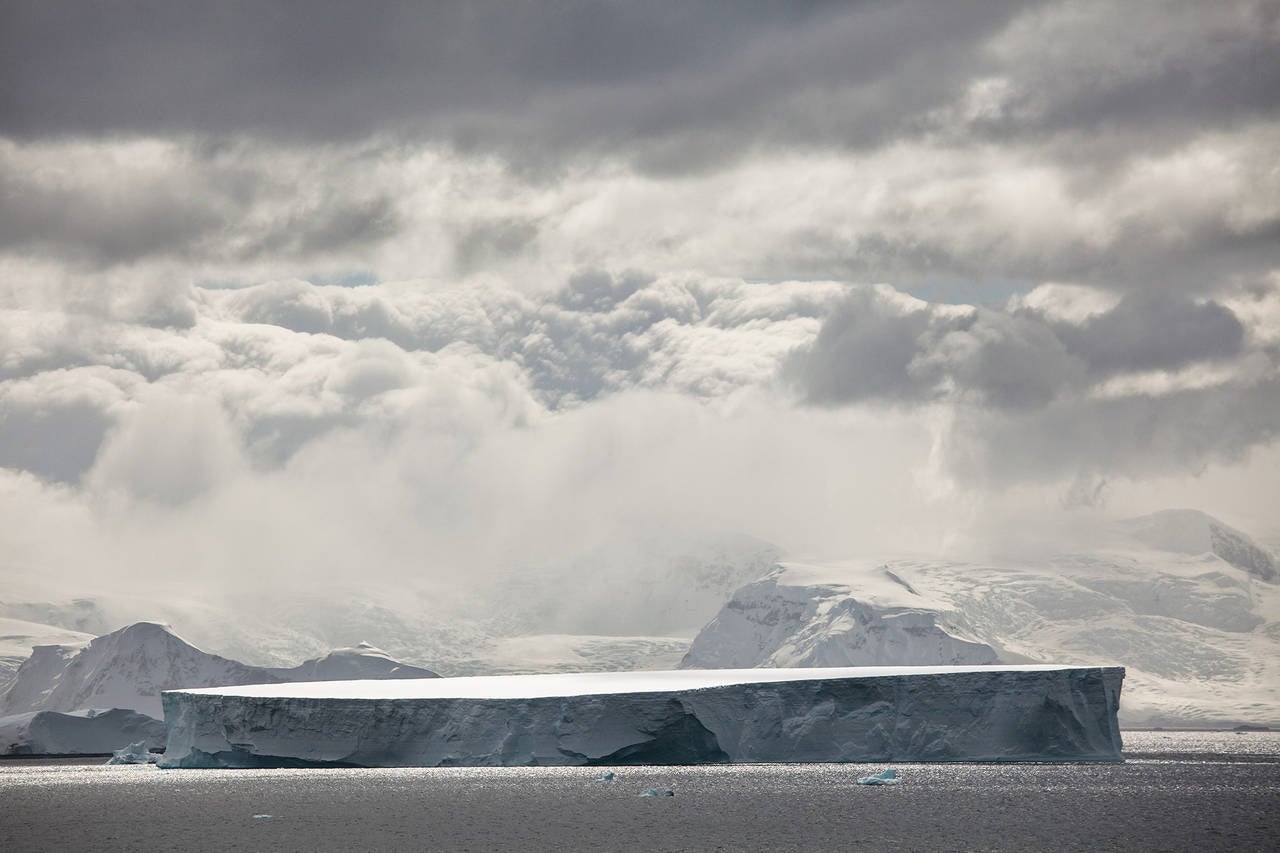 Giant tabular iceberg, Antarctica