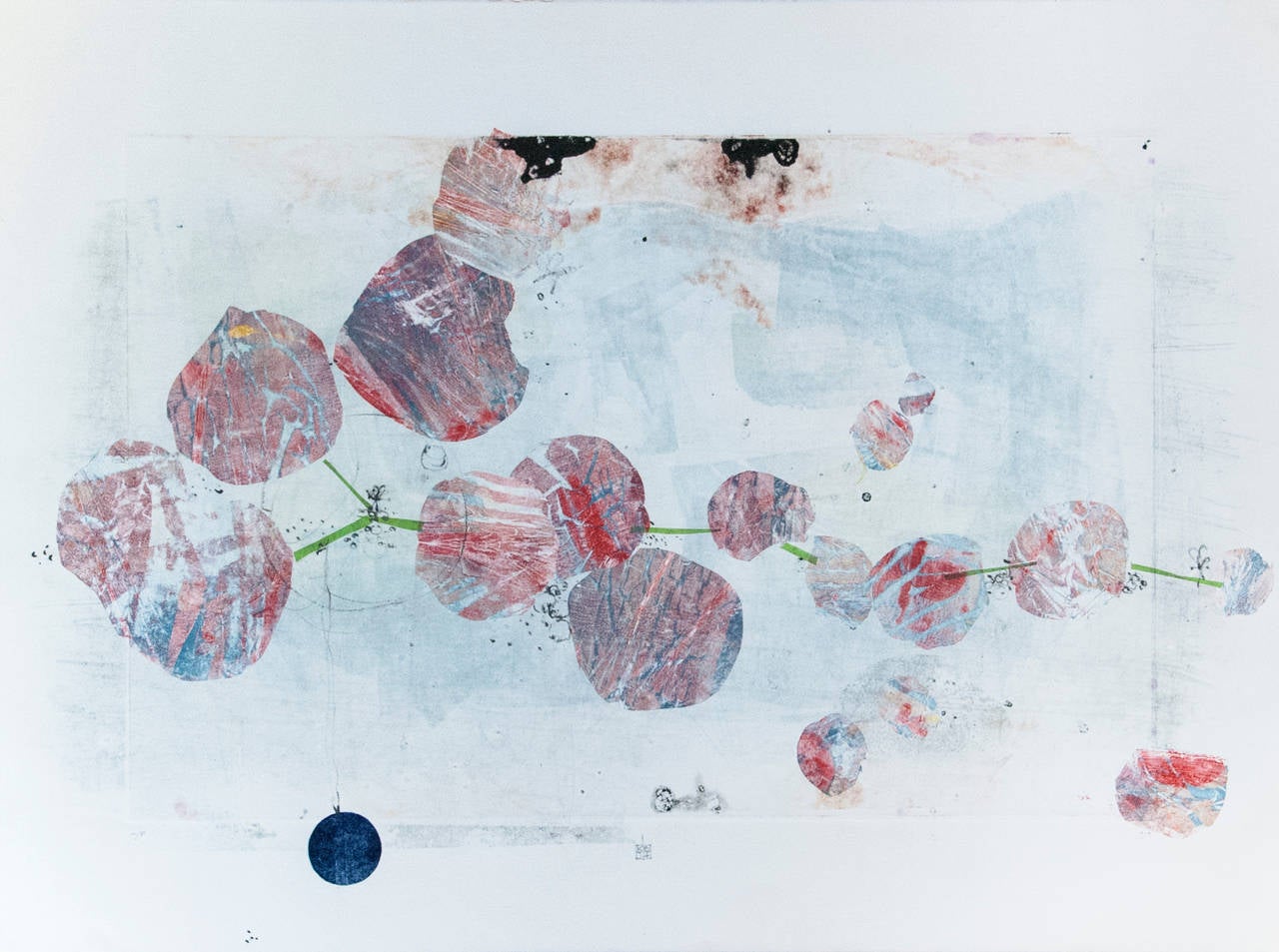 Karin Bruckner Abstract Print - LowHangingFruit