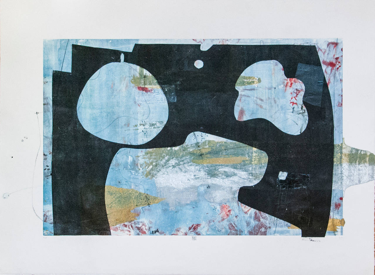 Karin Bruckner Abstract Print – Tasmanischer Dämon