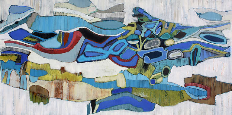 Chase Langford Abstract Painting - Camp's Bay 9
