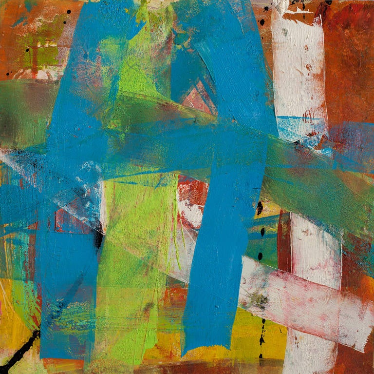 Lisa Pressman Abstract Painting - Mapping a Place 5