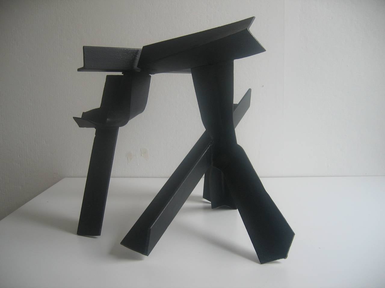 Carole Eisner Abstract Sculpture - Zig Zag
