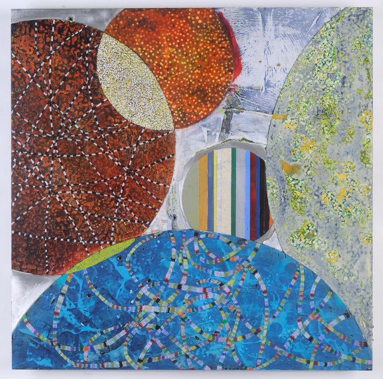 Intertwined I - Mixed Media Art by Francie Hester