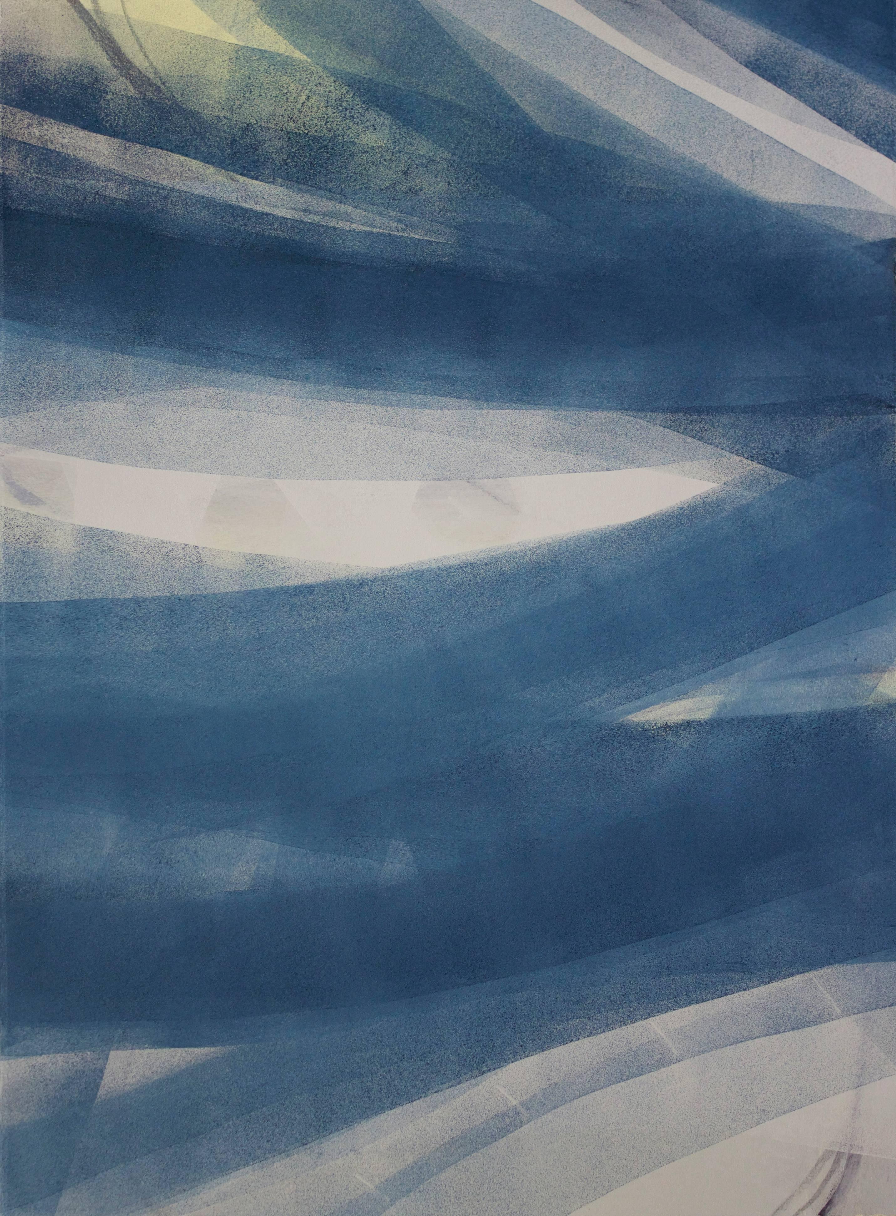 Rachelle Krieger Abstract Painting - Light Wave 3