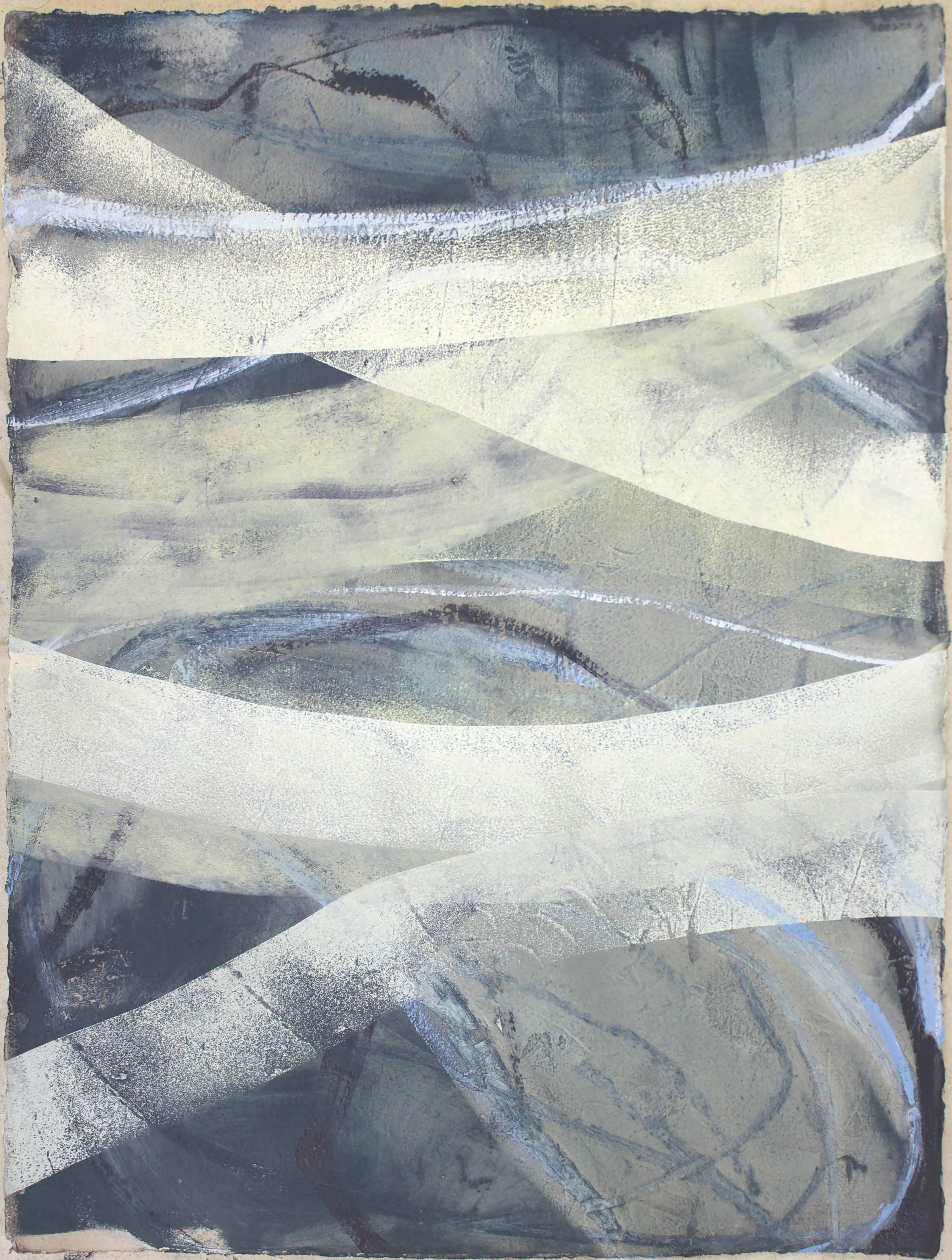 Rachelle Krieger Abstract Painting - Light Wave 4