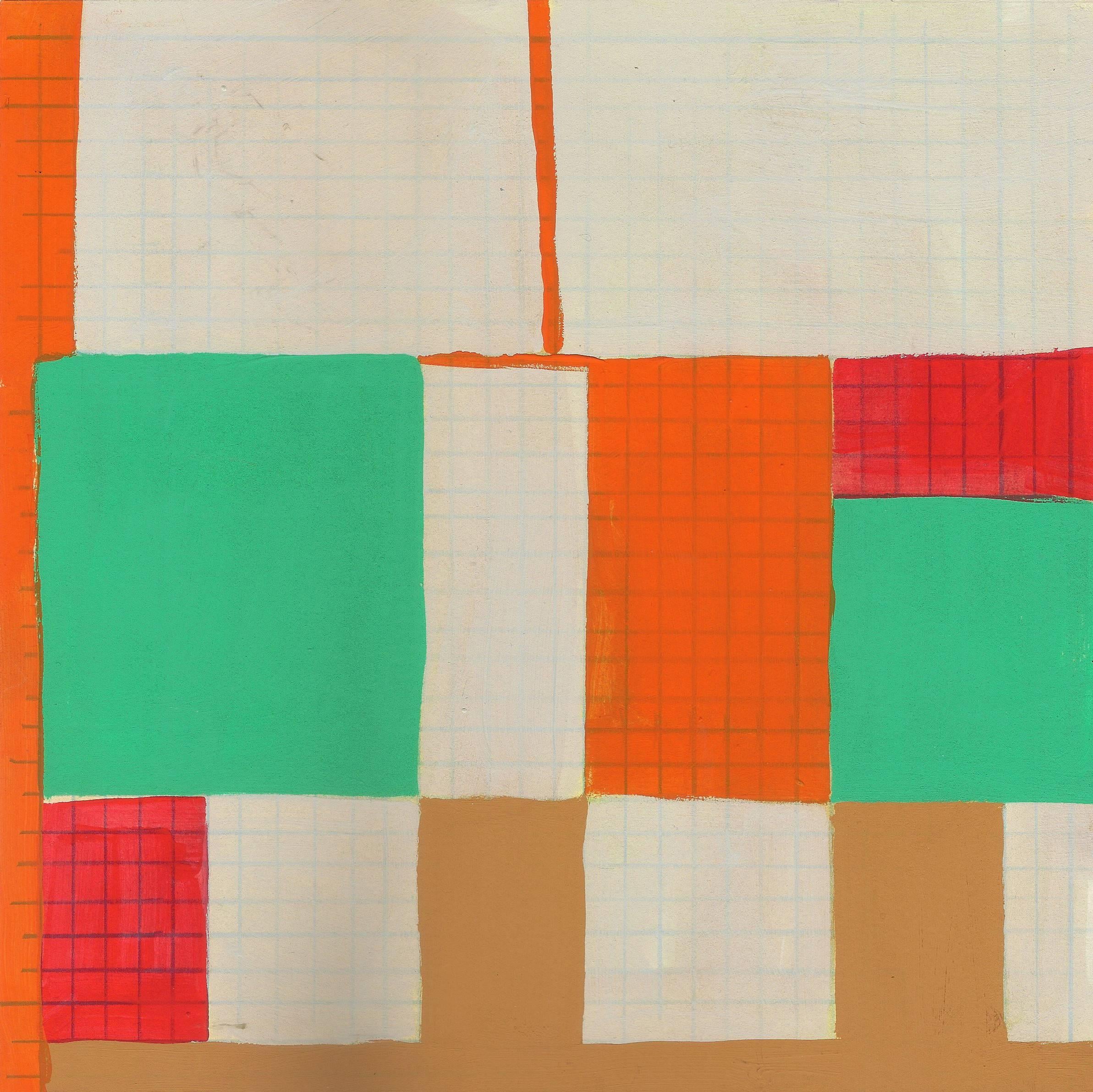 Caryn Azoff Abstract Painting - 17/6/2