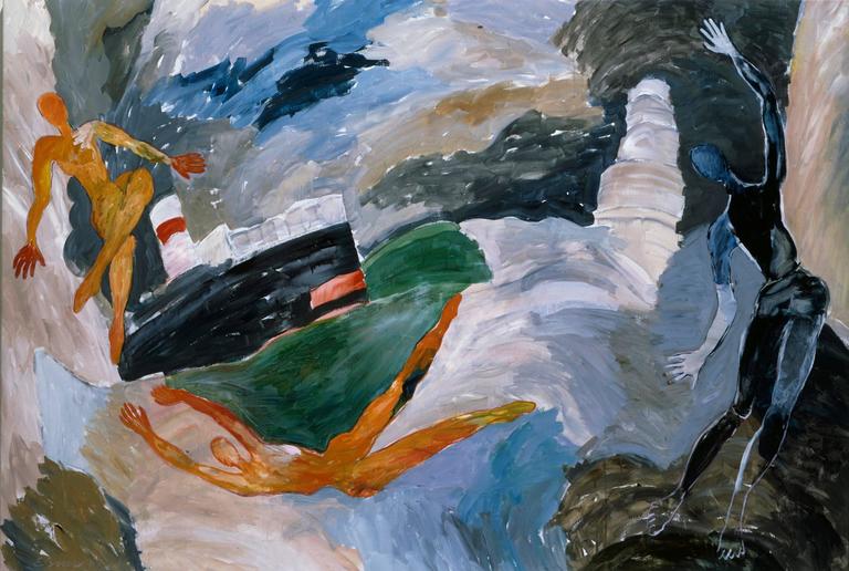 Carole Eisner Figurative Painting - Voyage