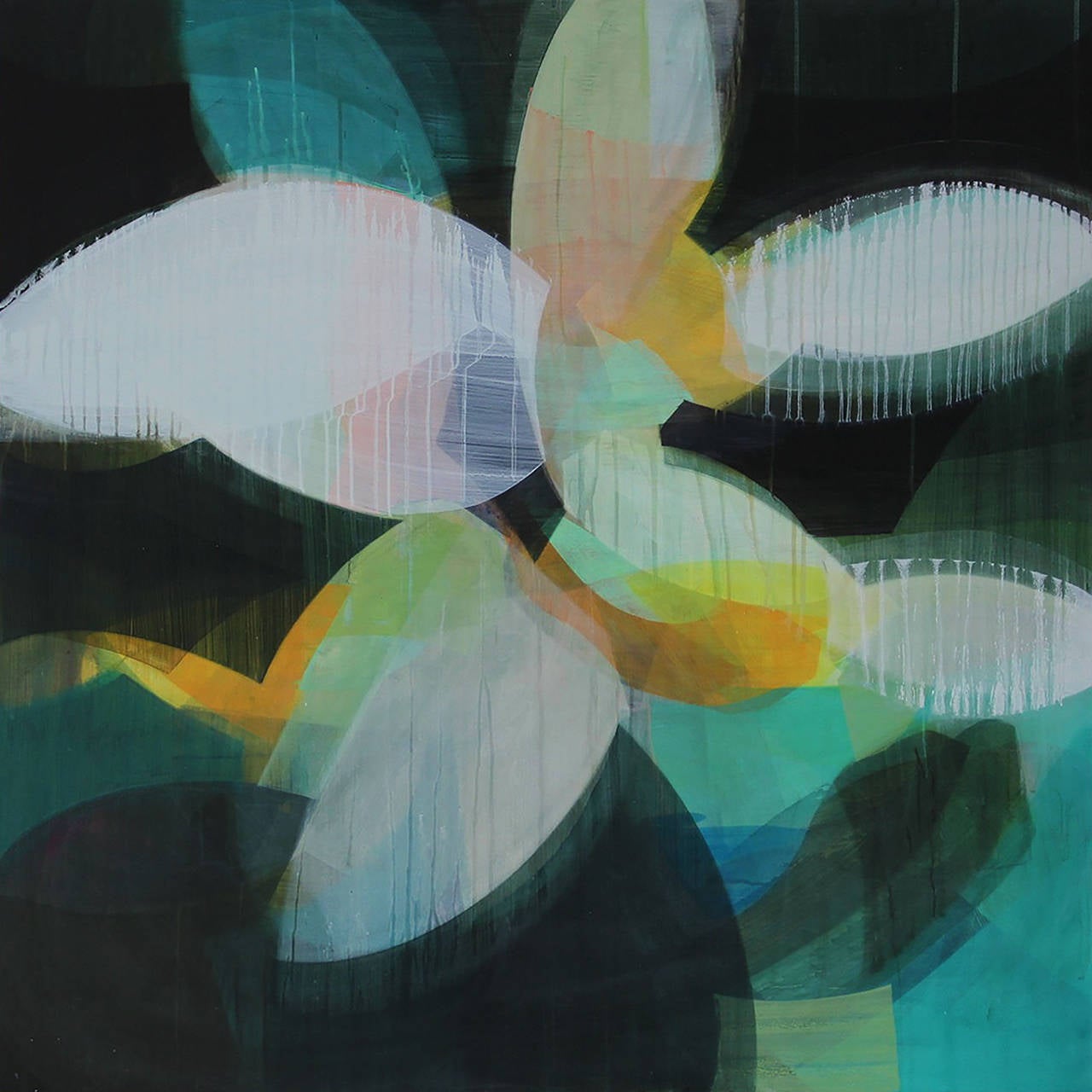 Katherine Sandoz Abstract Painting - favorite