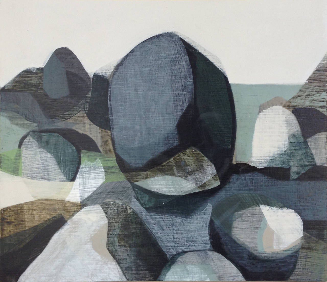 Katherine Sandoz Landscape Painting - tahoe studies h