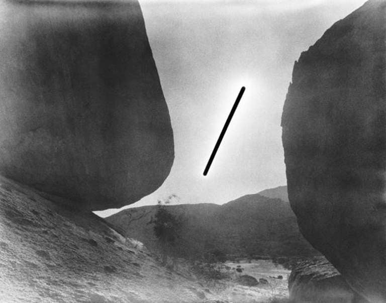 Hans Christian Schink Black and White Photograph - 4/12/2009, 4:11 pm – 5:11 pm, S 21°47.094‘  E 015°39.829‘