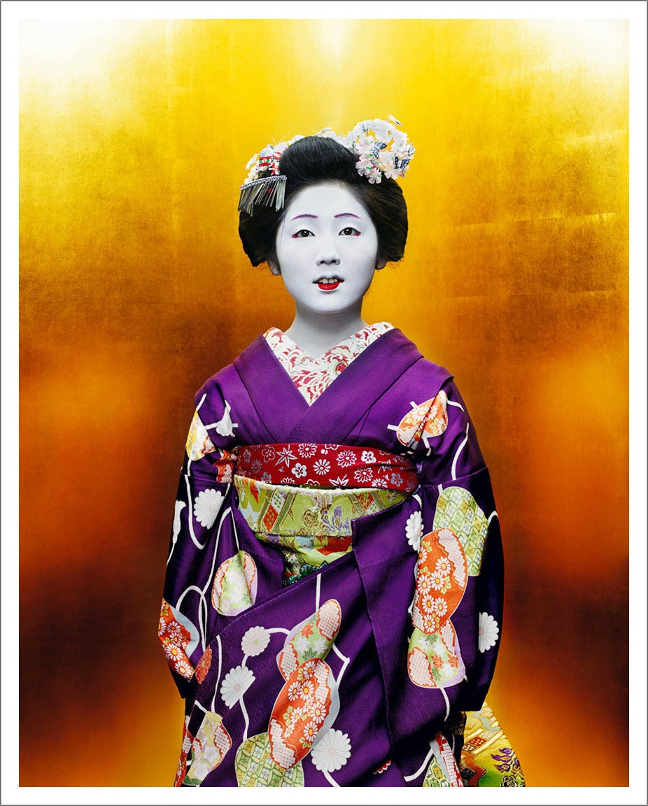 Ethan Levitas Portrait Photograph - Maiko Study #7