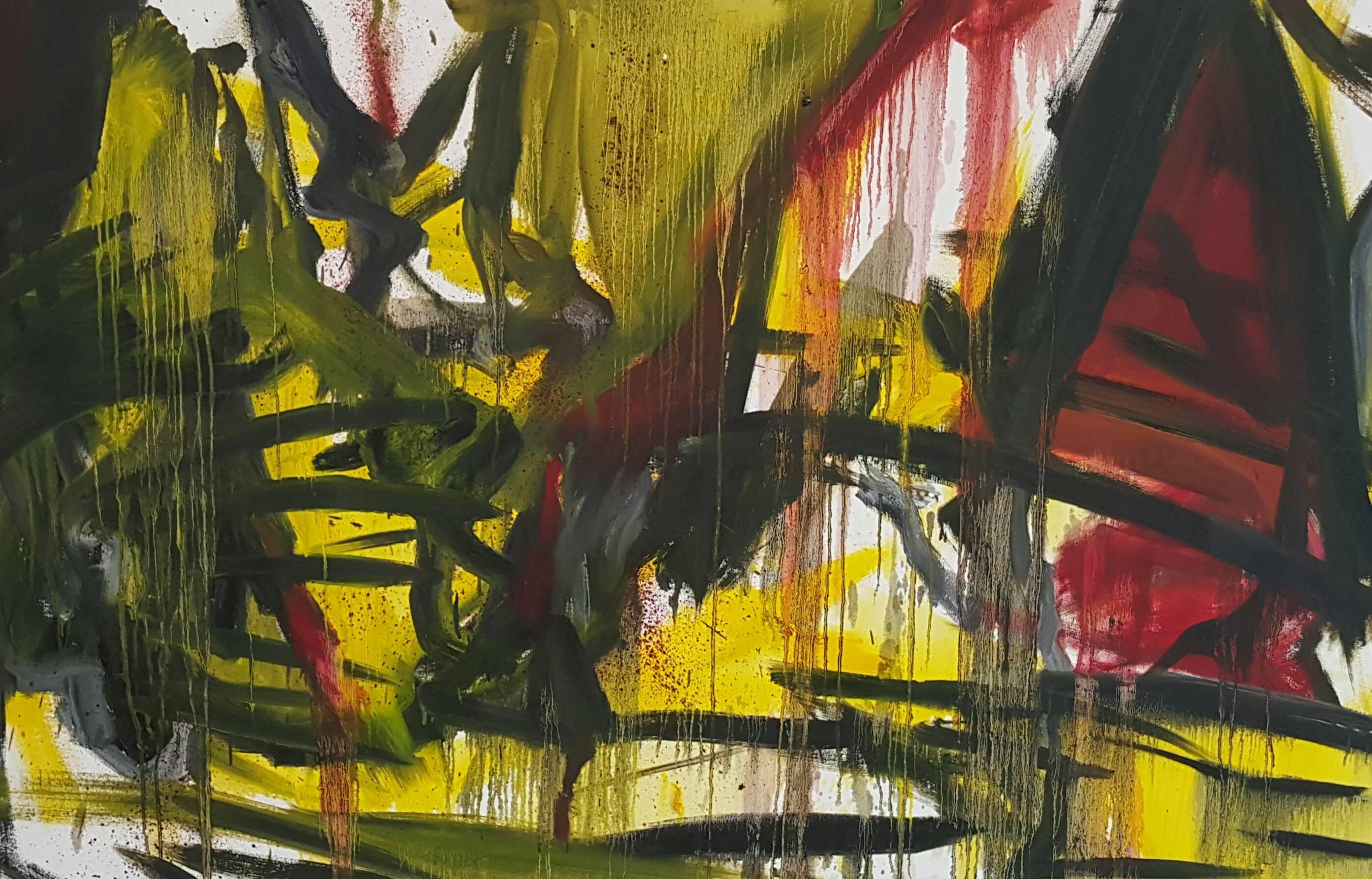 Unknown Abstract Painting - Abstract