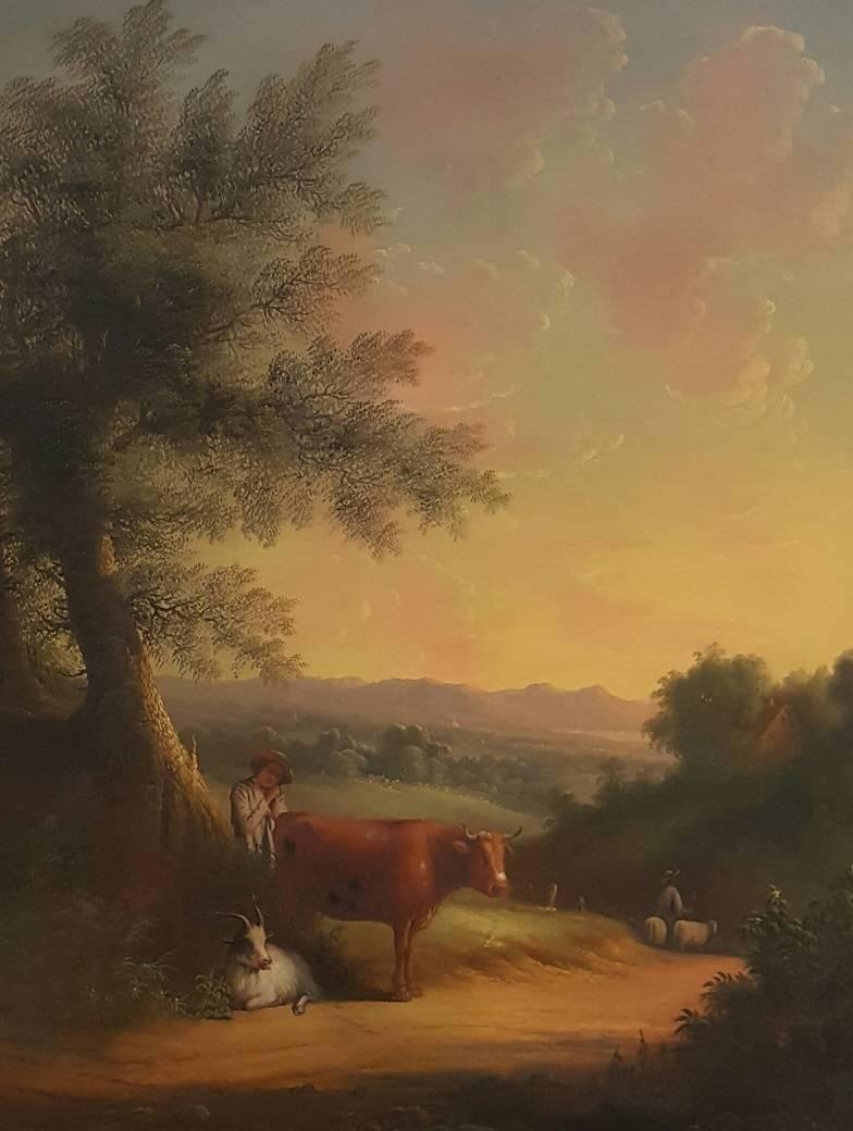 Edmund C. Coates Landscape Painting - Landscape