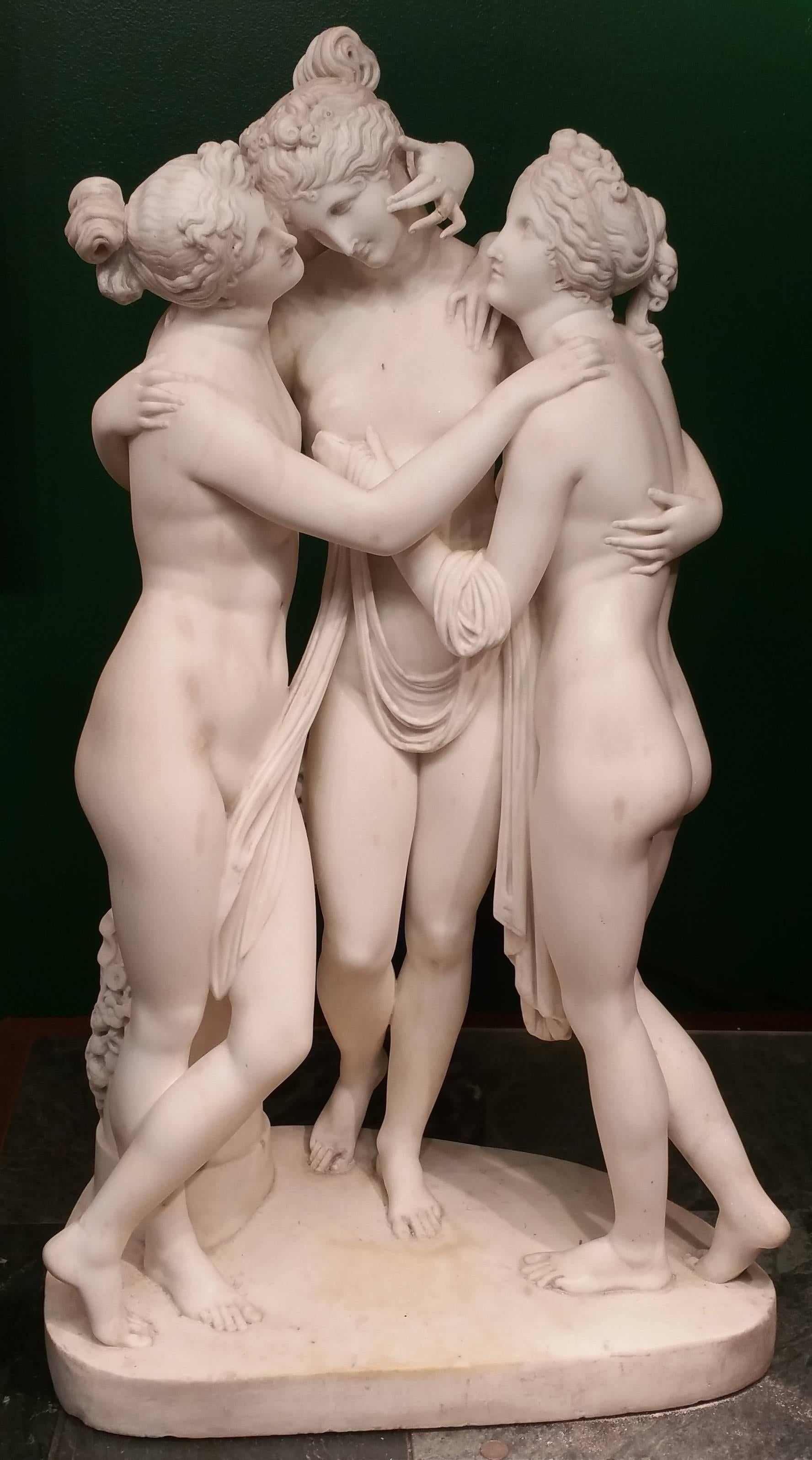 Marshal Wood Nude Sculpture - Three Graces