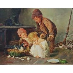 Children w/ Chicks 7