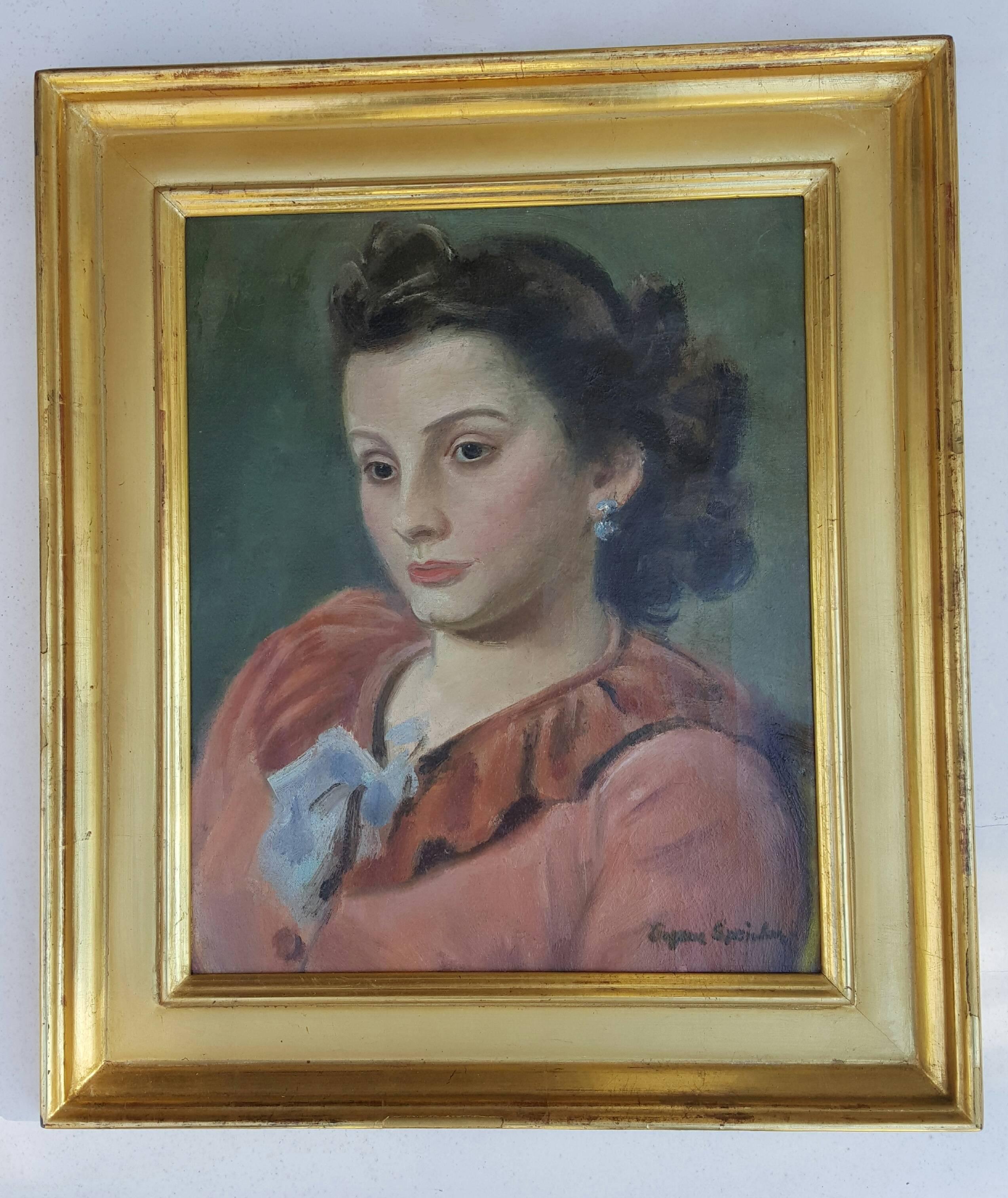 Ritratto di Irene - Painting di Eugene Speicher