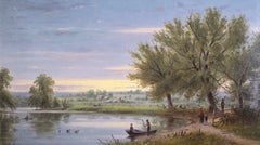 At a Ferry Landing, Upper Rondout Creek, New York, 1887