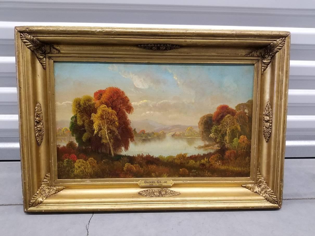 Autumn Landscape - Painting by Daniel Charles Grose