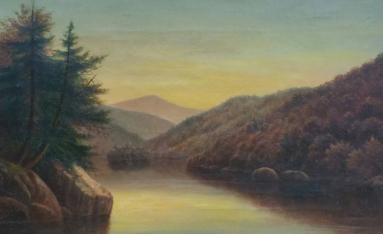 Frank Anderson Landscape Painting - Mountain Lake