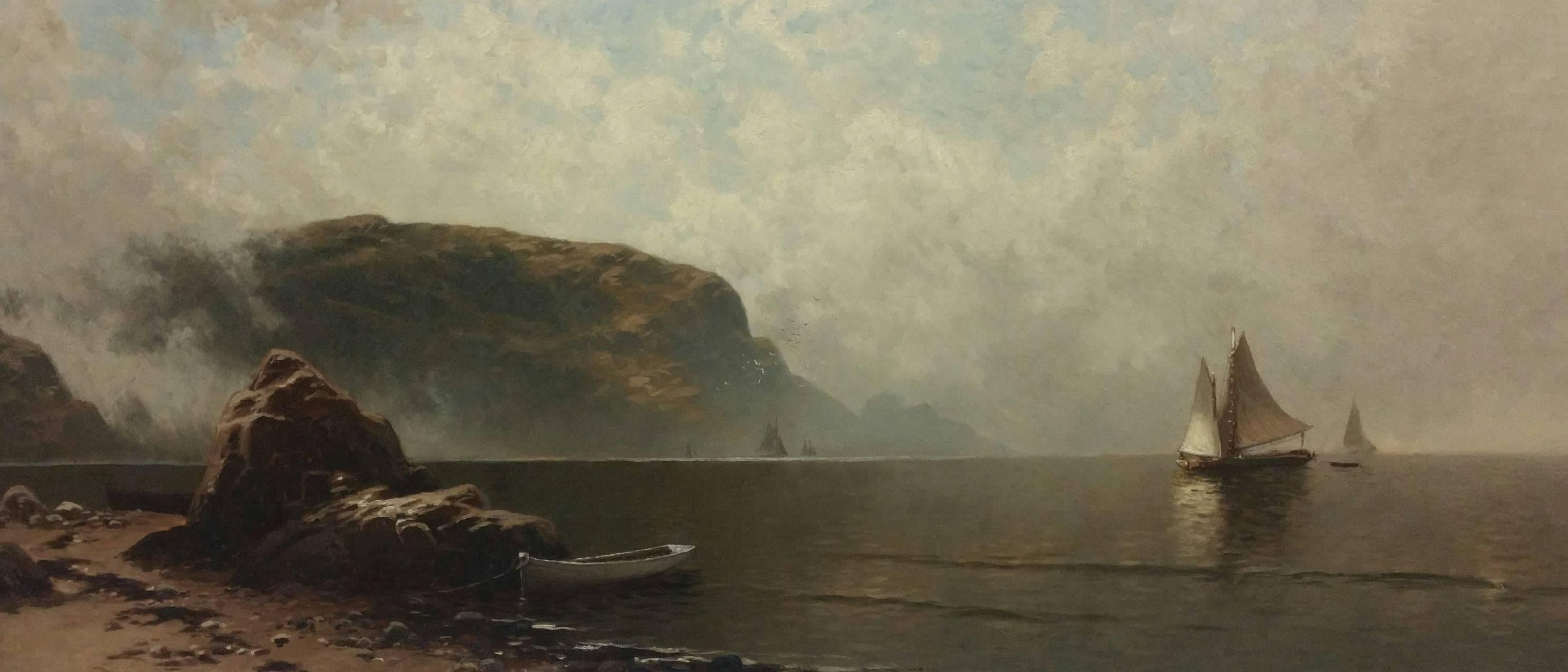 Alfred Thompson Bricher Landscape Painting - Seascape, Grand Manan