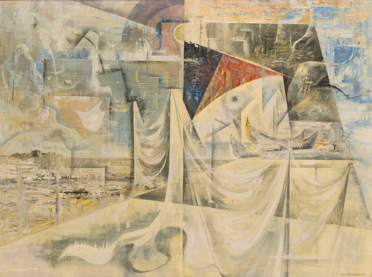 Thomas Duncan Benrimo Abstract Painting - Mirage