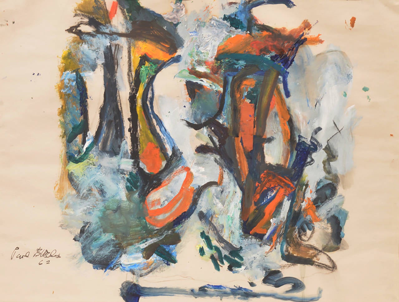 Paul Burlin Untitled 2 For Sale at 1stDibs