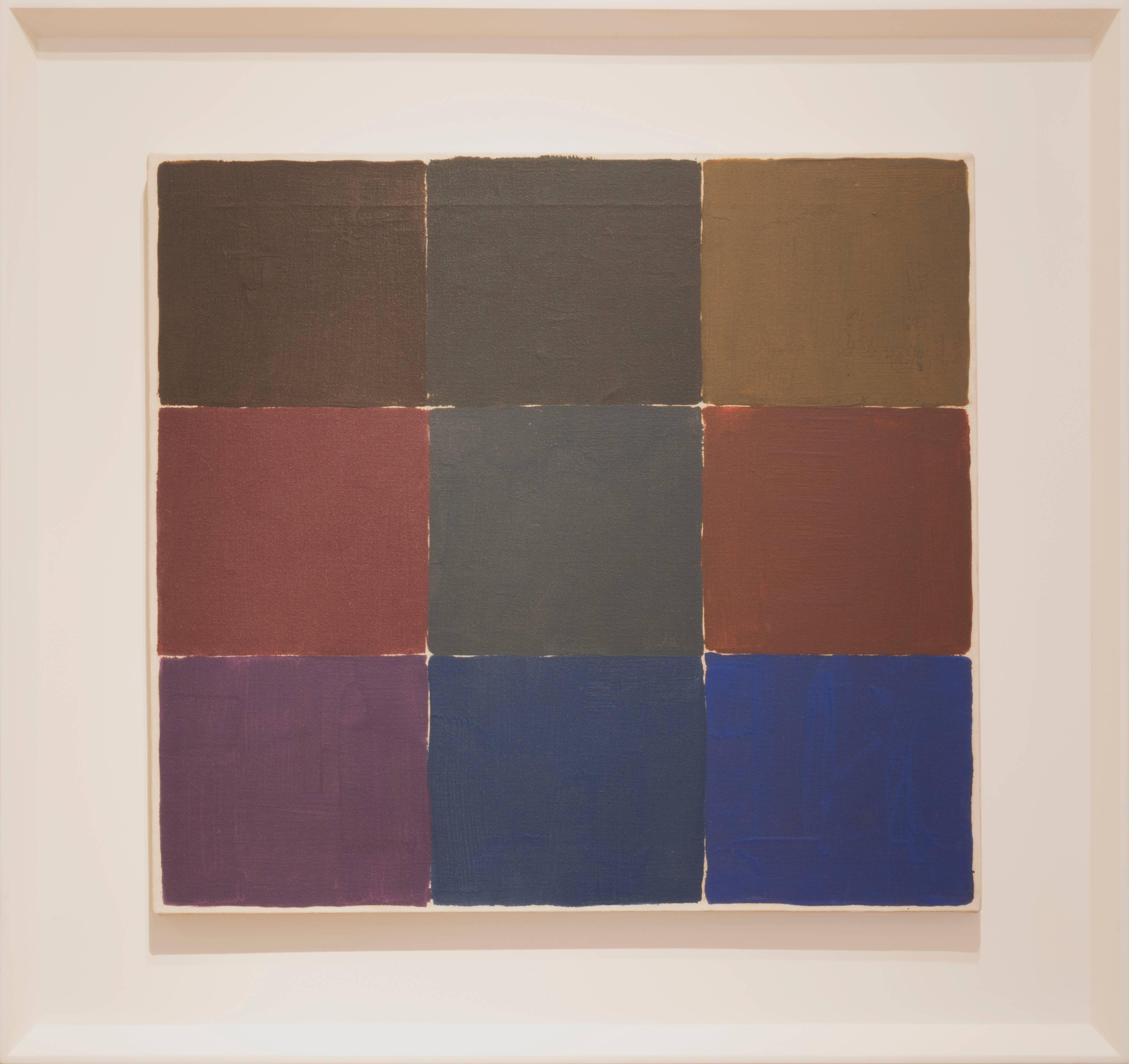 Raymond Parker Abstract Painting - Untitled Composition, 1965