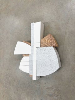 "Tulipe IV" Scultura da parete in stile mid-century modern