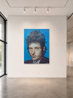 Bob Dylan Portrait Pop Art, Contemporary Art, Acrylic on Canvas