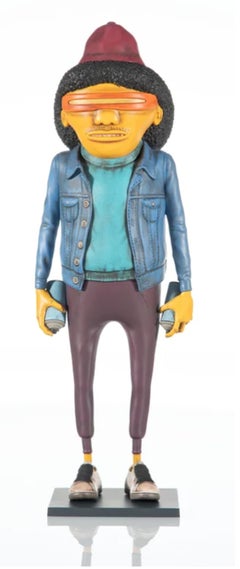Osgemeos The Giant (bleu clair)