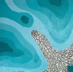 Two Kinds of Life 1 - 21. Jahrhundert, Contemporary, Abstrakte Malerei, Acryl