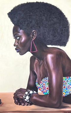 Carved and Living - 21st Century, Contemporary, Figurative Portrait, Culture