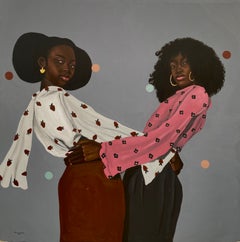 Zugehörigkeit – 21. Jahrhundert, Zeitgenössisch, Figuratives Porträt, Afrikanische Frauen