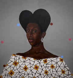 Nel fiore degli anni - XXXI secolo, Contemporaneo, Ritratto figurativo, Donne africane