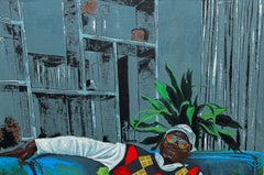 Dopo una lunga giornata 5 - Arte contemporanea del XXI secolo, figurativa, tecnica mista, moderna