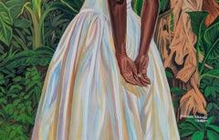 There's Light Yet 1 -21st Century Contemporary Figurative Portrait, Modern Women