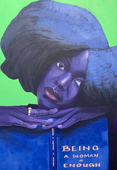 Être une femme, ça suffit – XXIe siècle, Peinture, contemporaine, Afrique