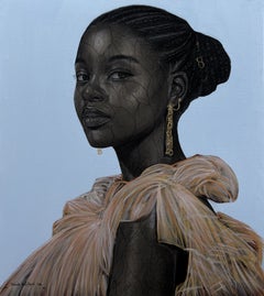 Ireti (Hope) - 21st Century Contemporary Figurative Portrait, African Woman
