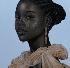Ireti (Hope) - 21st Century Contemporary Figurative Portrait, African Woman