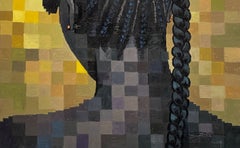 Crown of Union 3 - 21st Century, Contemporary Figurative Pixelated