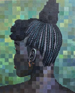 Crown of Union 4 - 21st Century, Contemporary Figurative Pixelated