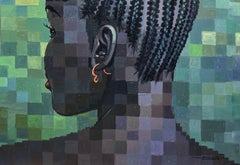 Crown of Union 4 - 21st Century, Contemporary Figurative Pixelated