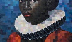 „Crown of Union 2“ – 21. Jahrhundert, zeitgenössische figurative Pixelkunst