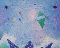 Immigrant Experience - 21st Century, Contemporary, Abstract, African, Landscape