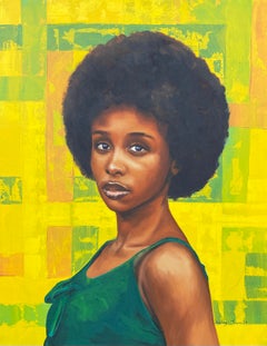 Radiance -21st Century, Contemporary, Figurative Portrait, Women, Africa, Modern