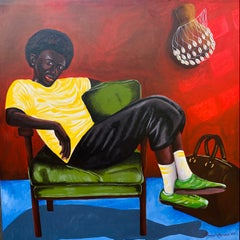 Prima di diventare - XXI secolo, contemporaneo, figurativo, africano, moderno