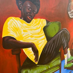 Prima di diventare - XXI secolo, contemporaneo, figurativo, africano, moderno